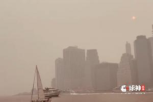记者：各方一直在讨论山火形势，世界杯决赛场地空气质量严重恶化